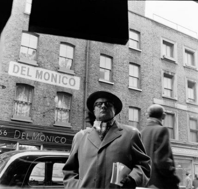 64 Old Compton Street 1955 - Del Monico's wine shop.jpg. Click on the picture to enlarge